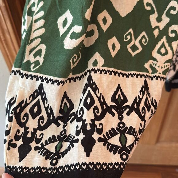 HAUTE HIPPIE Wide Leg Ikat Inspired Print Pants *NEW* - Picture 4 of 11